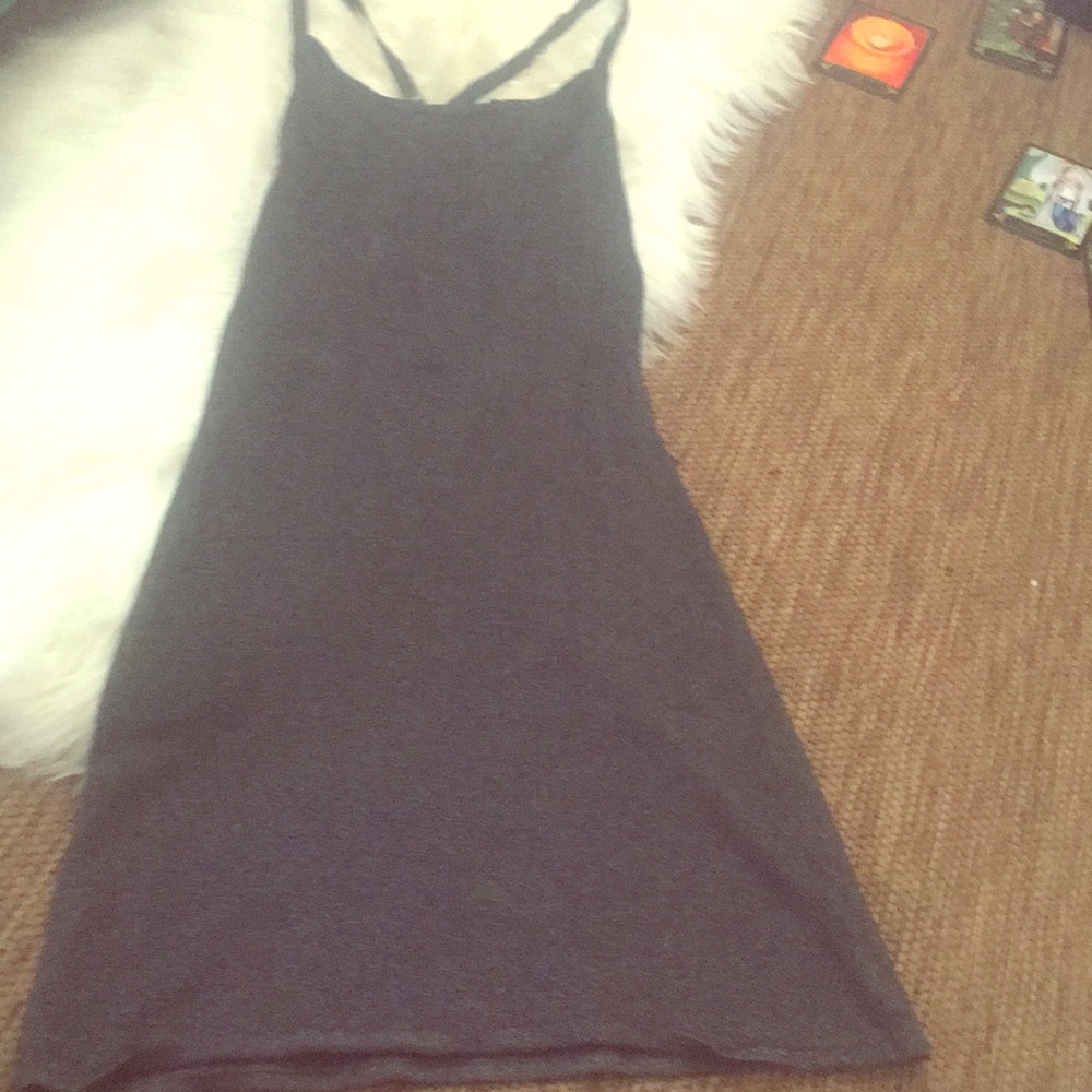 Sparkly Silver Scoopback and Tie Dress